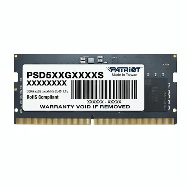 MEMORIA LAPTOP 8GB DDR5 4800MHZ PATRIOT PSD58G480041S SL