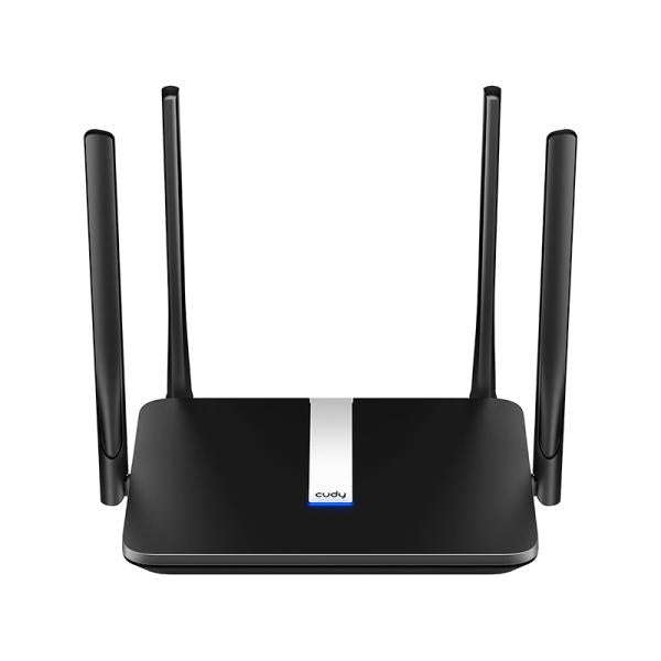ROUTER CUDY LT500-AU 2.0 5GHZ AC1200 WIFI 4G LTE CAT.4 CUDY MESH CON ANTENAS DESMONTABLES NEGRO