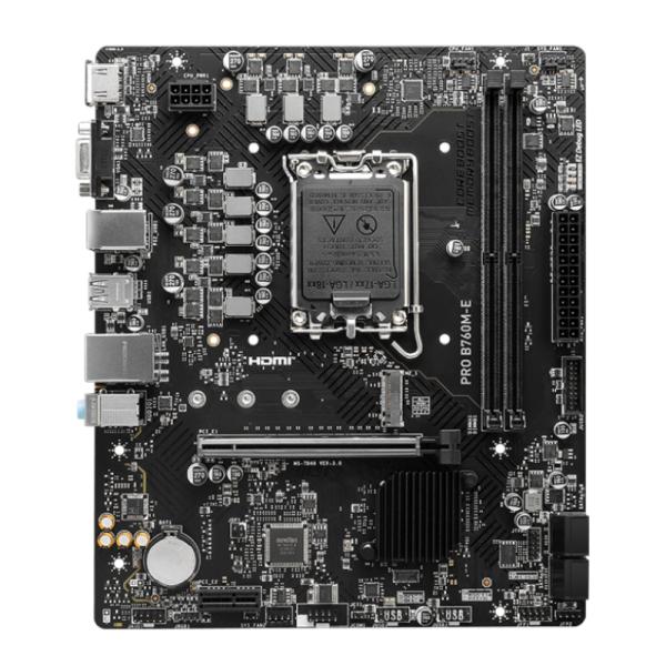 TARJETA MADRE MSI PRO B760M-E DDR5 LGA 1700 M-ATX 911-7D48-048