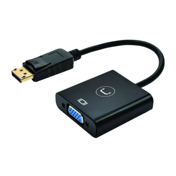 ADAPTADOR UNNO AD3006BK DISPLAYPORT A VGA