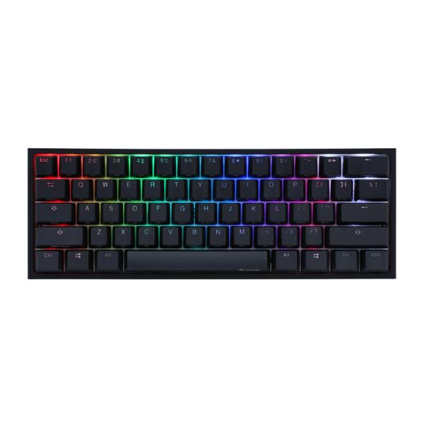 TECLADO GAMING RGB DUCKY ONE 2 PRO MINI MECÁNICO USB-C ESPAÑOL SWITCH AZUL DKON2061ST-CESPDAZT2