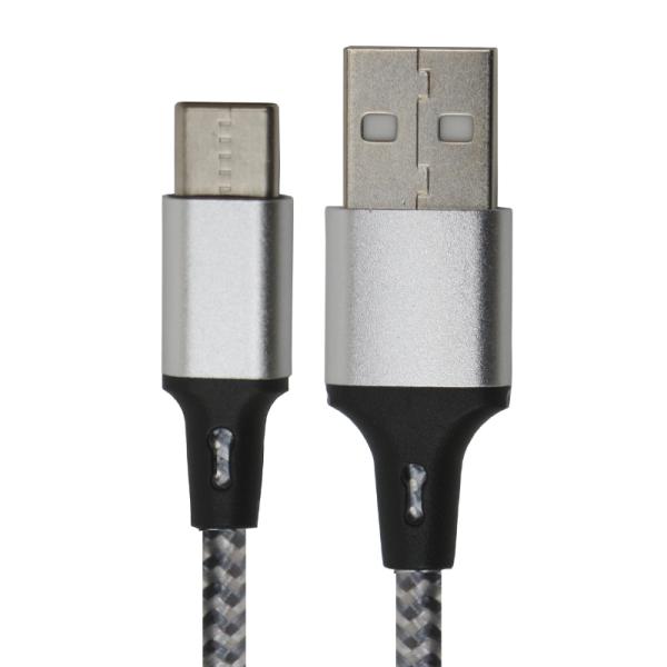 CABLE USB-C A USB-A 2.0 NOVA FAD31218001C CARGA RAPIDA 1.8M NYLON