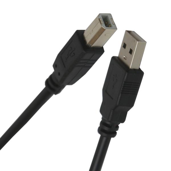 CABLE DE ALIMENTACIÓN PARA IMPRESORAS USB-A 2.0 NOVA FAD30118001C 1.8M