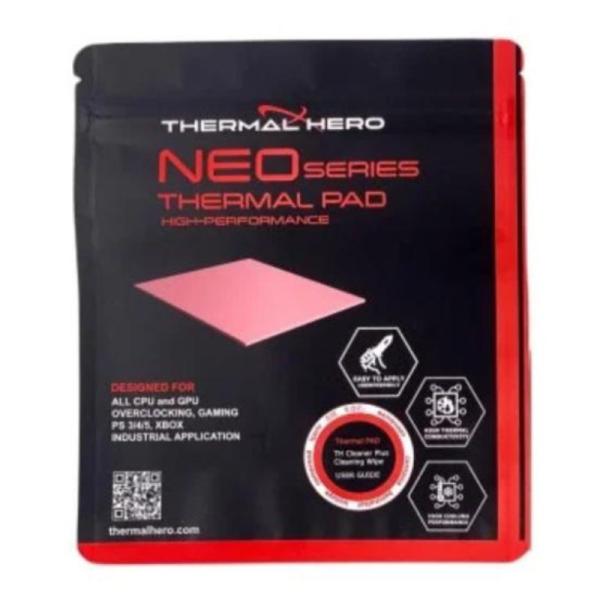 PARCHE TERMICO THERMAL HERO NEO PAD EDICION OVERCLOCK 100 X 100 X 1.0MM TEMPERATURA -40 ~ 220 °C TH-412110-OC