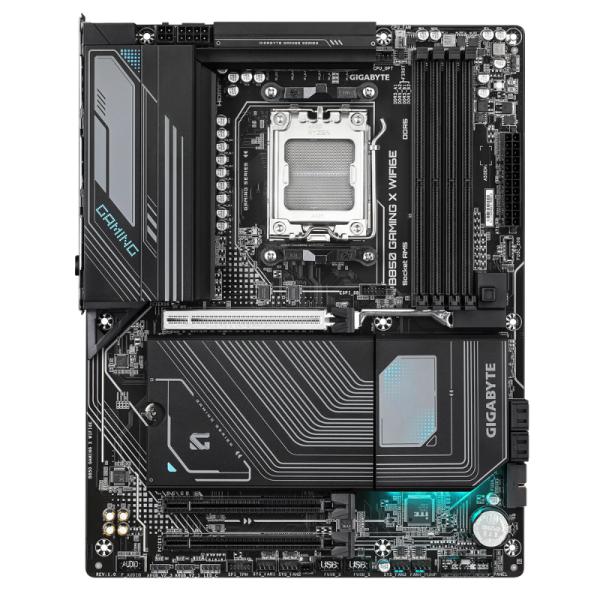 TARJETA MADRE GIGABYTE B850 GAMING X WIFI6E AM5 ATX DDR5 NEGRO/PLATEADO