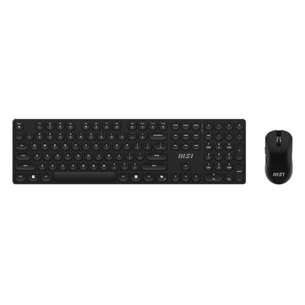 TECLADO Y MOUSE MSI FORGE K210 W COMBO LS INALÁMBRICO 2.4 GHZ ESPAÑOL S11-43LS201-Y92