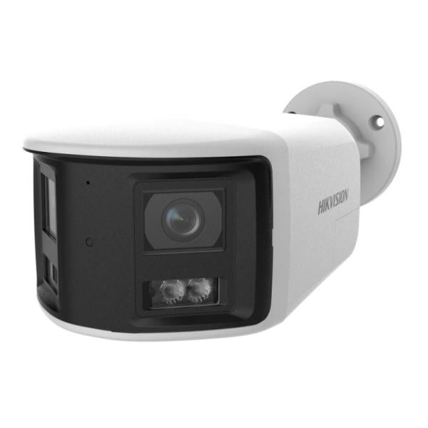 CÁMARA BALA IP WIFI PANORÁMICA HIKVISION DS-2CFW06-P(2.8mm)(O-STD)/EU 6MP H.265/WIFI/IP 2.8MM 30M IR/LUZ BLANCA AUDIO BIDIRECCIONAL 311331866 BLANCO