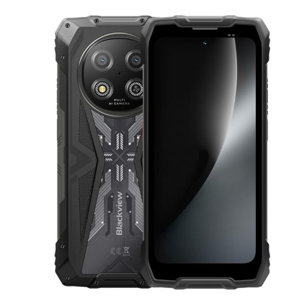 CELULAR BLACKVIEW ROCK 2 6.6 PULG HD+ 256 GB 12 GB RAM 4G LTE NFC NEGRO