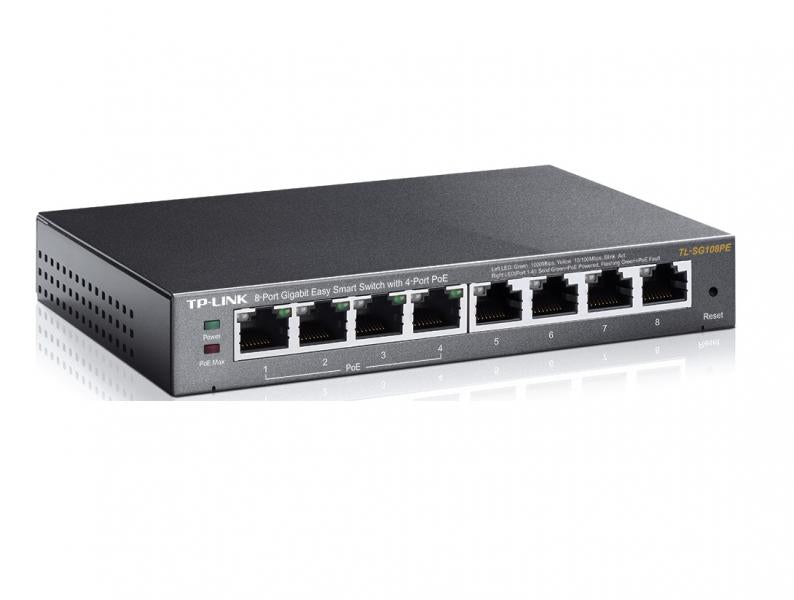 SWITCH TP LINK 8 PUERTO TL-SG108PE