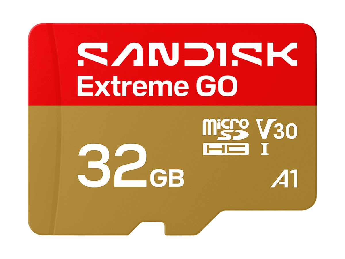 SanDisk - Flash memory card - Extreme Go microSD UHS-I 32GB