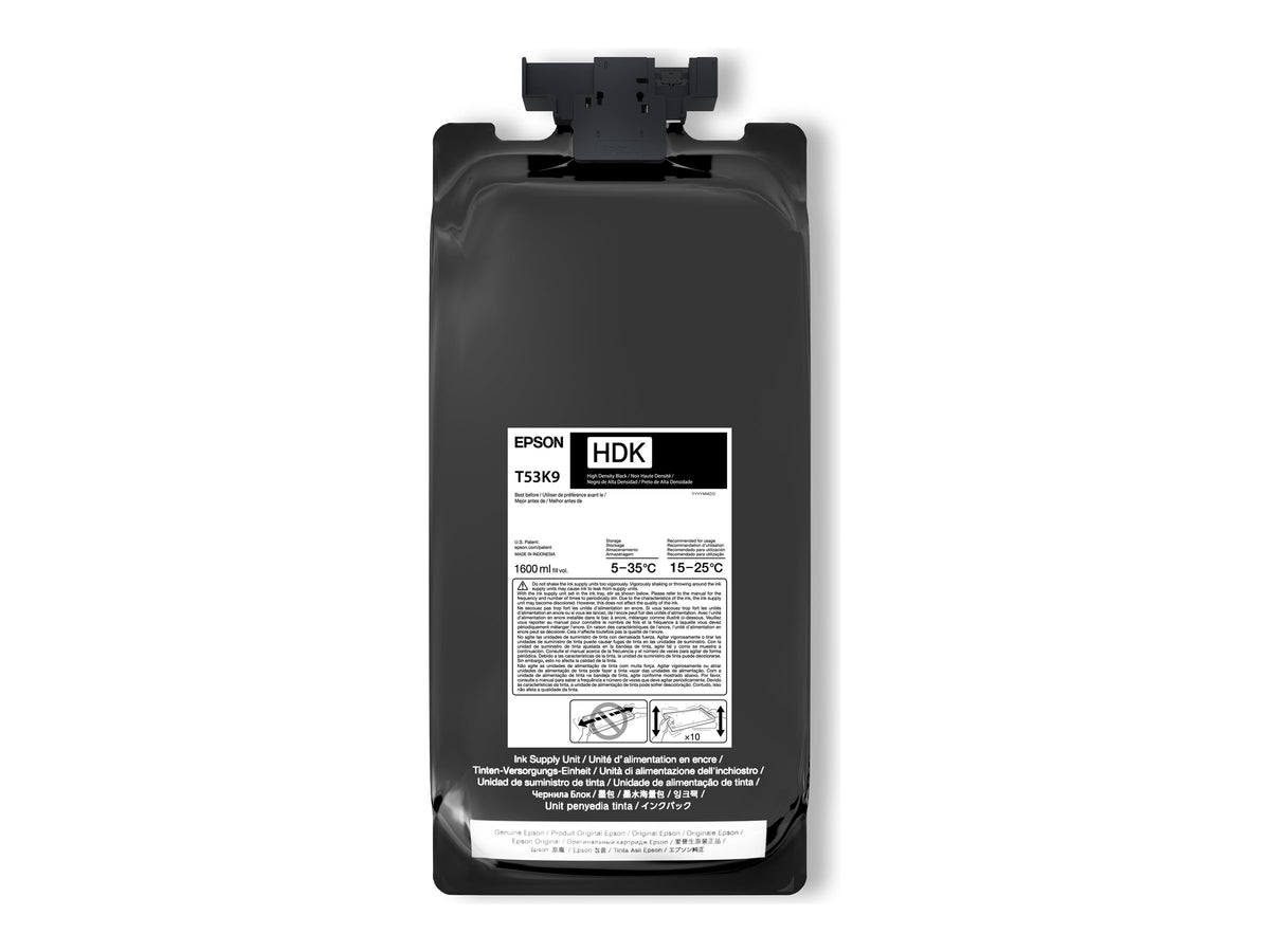 Epson T53K9 - Paquete de 2 - 1.6 L - gran capacidad - negro de alta densidad - original - paquete de tinta - para SureColor F6470, F6470H