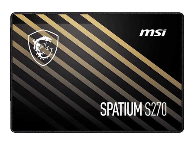 MSI SPATIUM S270 - SSD - 480 GB - interno - 2.5" - SATA 6Gb/s