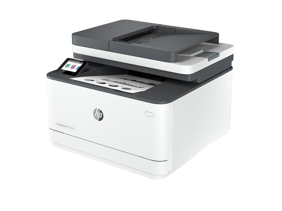 HP LaserJet Pro MFP 3103fdw - Impresora multifunción - B/N - laser - Legal (216 x 356 mm) (original) - A4/Legal (material) - hasta 35 ppm (copiando) - hasta 35 ppm (impresión) - 250 hojas - 33.6 Kbps - USB 2.0, LAN, Wi-Fi(n), Bluetooth