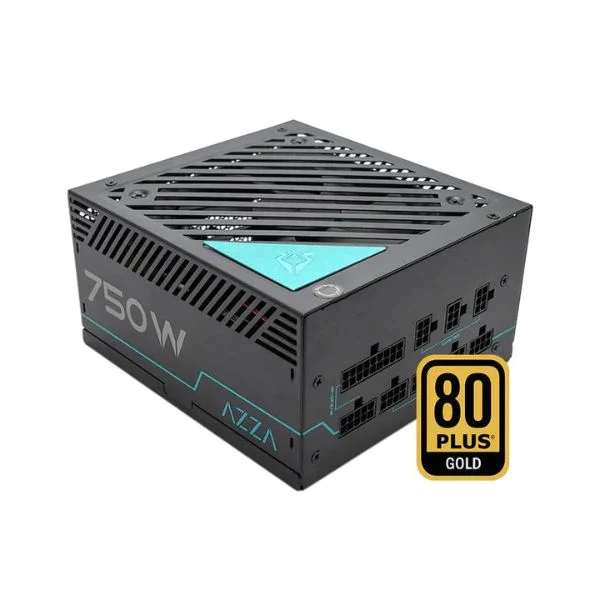 Fuente de Poder AZZA 750W 80 Plus Gold ATX 3.0 Modular PSAZ-750G ATX(3.0)
