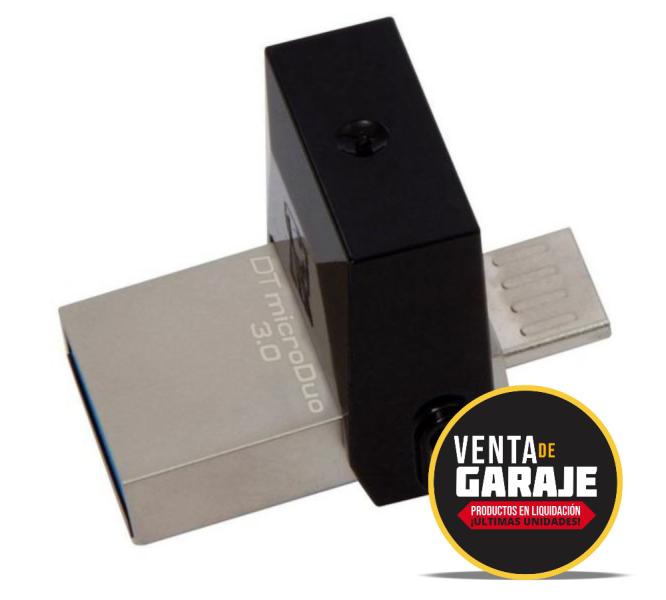 Memoria USB Kingston DataTraveler Micro Duo OTG 32GB USB 3.0 DTDUO3/32GB