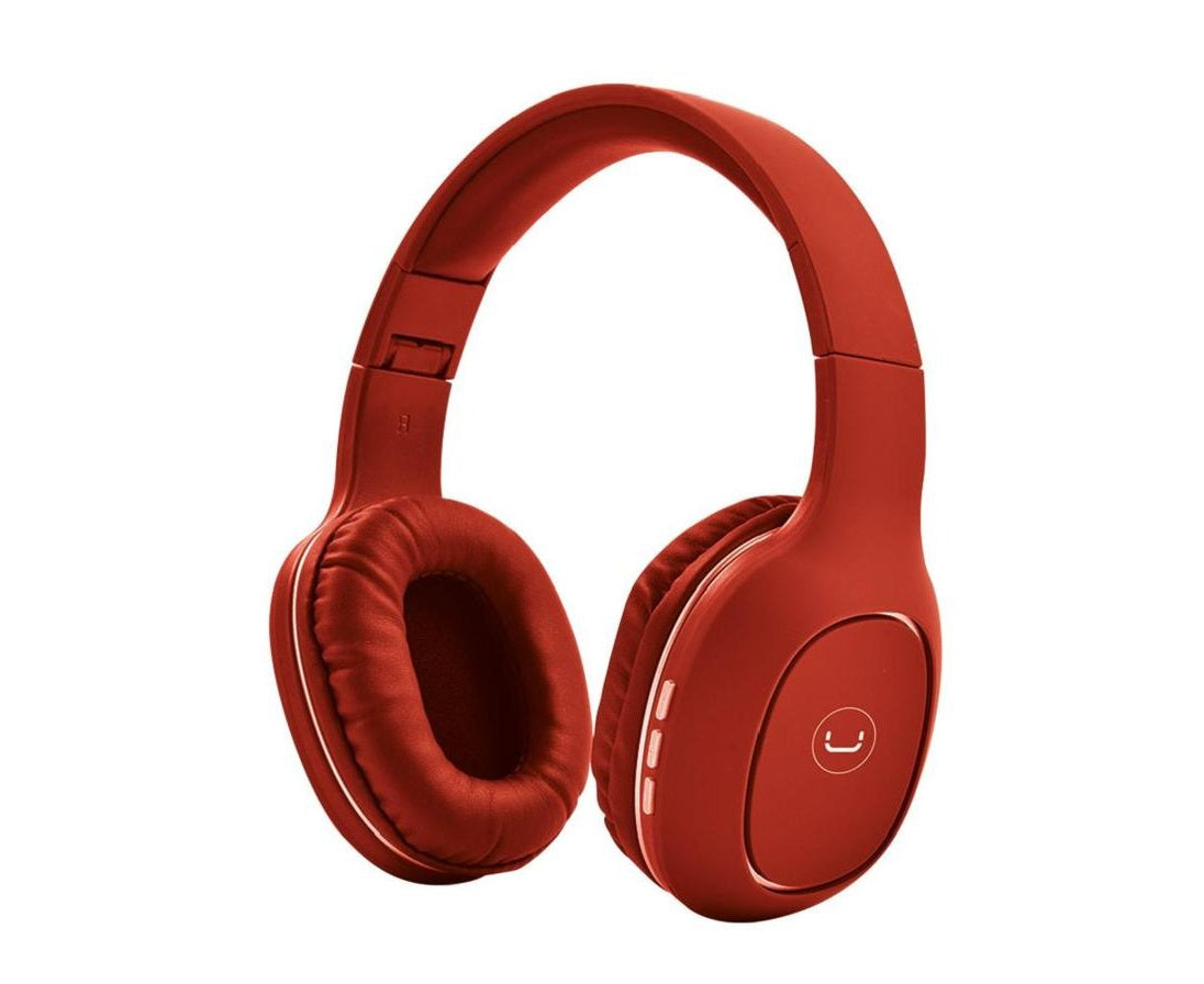 Audifonos Inalambricos Ovala BT 5.0 Rojo Unno Tekno HS7408RD