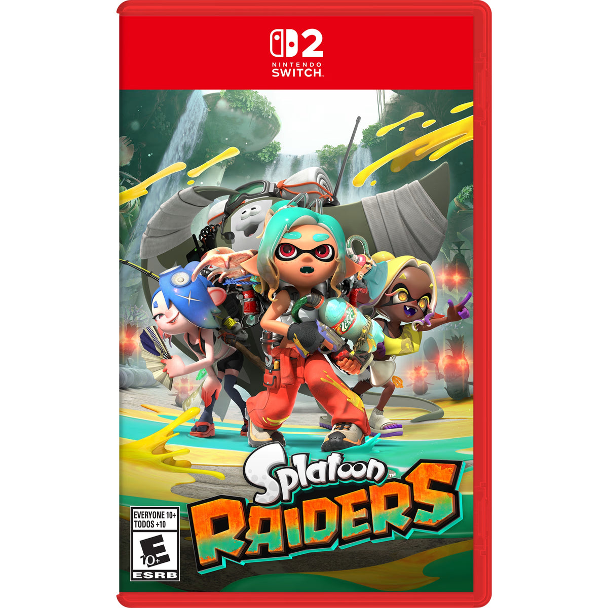 Videojuego Nintendo Switch 2 Splatoon Raiders BEE-P-AADLA