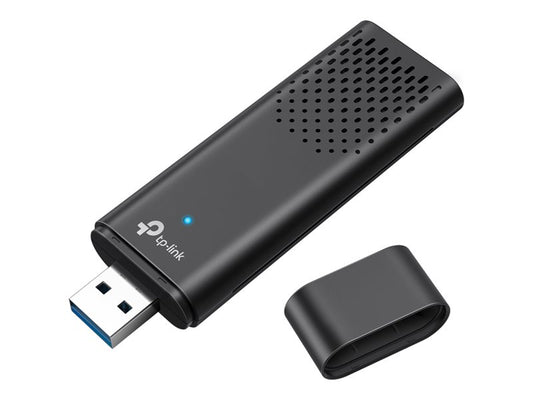 TP-Link Archer TX20U V1 - Adaptador de red - USB 3.0 - Wi-Fi 5, Wi-Fi 6 - Velocidad 1201 Mbps a 5 GHz + 574 Mbps a 2.4 GHz-Antenas Internas - USB 3.0- MU-MIMO – OFDMA - WPA3