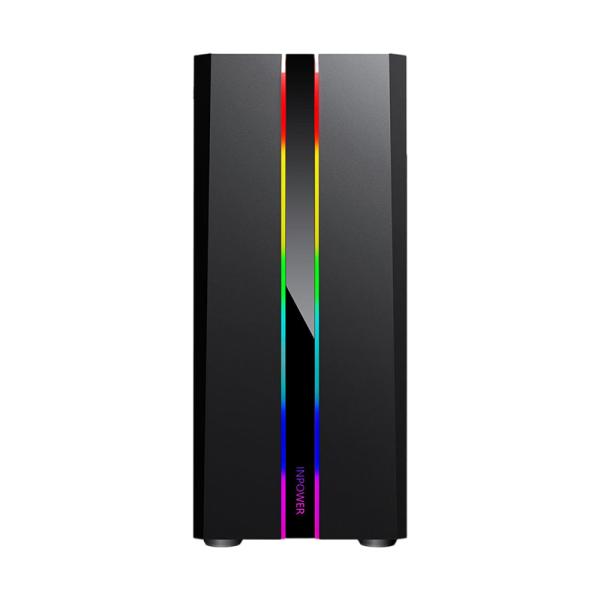 CASE GAMING RGB EAGLE WARRIOR TLALOC CG05RDRA002C L400 MID TOWER 1 VENTILADOR DE 120MM CON VIDRIO LATERAL Y TIRA RGB  (INCLUYE PEQUEÑO CONTROL BOARD