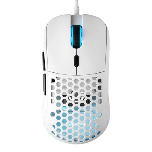 MOUSE GAMING RGB SHARKOON LIGHT 180 ALÁMBRICO USB 12000 DPI 4044951031092