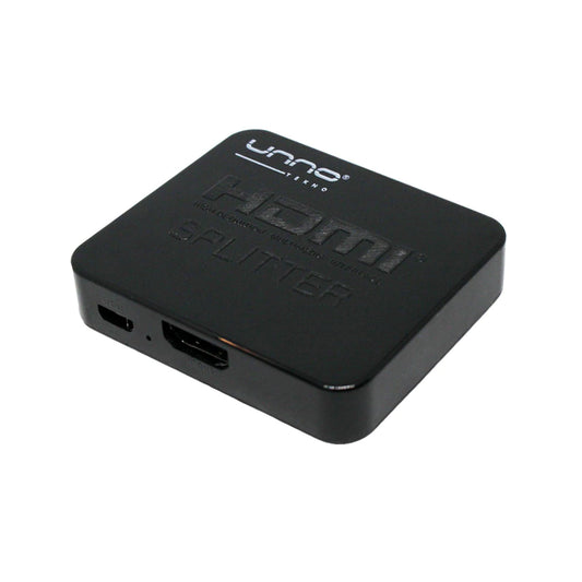 Splitter Switch HDMI 4K 2 Puertos Unno Tekno HB1204BK