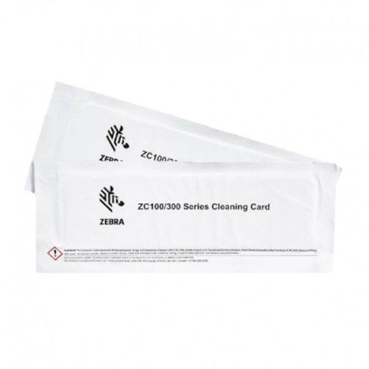 KIT DE LIMPIEZA ZEBRA ZC100/300 2 CARDS 105999-311-01
