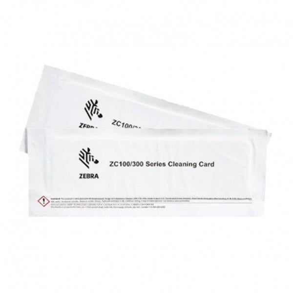 KIT DE LIMPIEZA ZEBRA ZC100/300 2 CARDS 105999-311-01