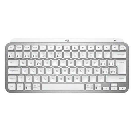 TECLADO LOGITECH MX KEYS MINI MEMBRANA INALÁMBRICO BLUETOOTH ESPAÑOL 920-010477