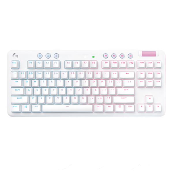 TECLADO GAMING RGB LOGITECH G715 MECÁNICO INALÁMBRICO BLUETOOTH INGLÉS 920-010453