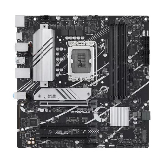 TARJETA MADRE ASUS PRIME B760M-A D4 LGA1700 M-ATX DDR4 90MB1D00-M1EAY0
