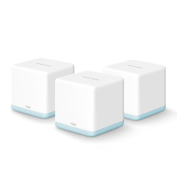 SISTEMA WIFI MERCUSYS AC1200WHOLE MESH HALO H30(3-PACK)EU