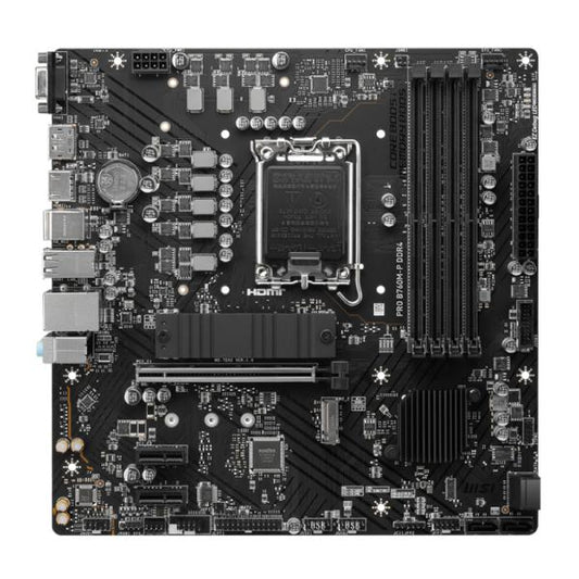 TARJETA MADRE MSI PRO B760M-P DDR4 LGA 1700 M-ATX 911-7E02-016