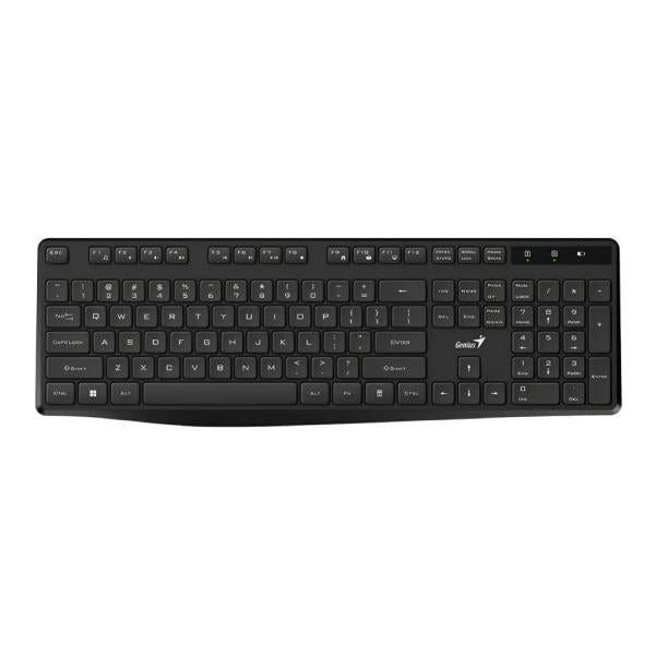 TECLADO GENIUS KB-7200 MEMBRANA INALÁMBRICO USB ESPAÑOL 31320002401 NEGRO