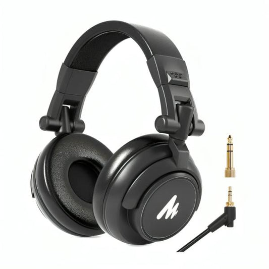 HEADSET MAONO AU-MH601 ALÁMBRICO MONITORIZACION DE ESTUDIO NEGRO