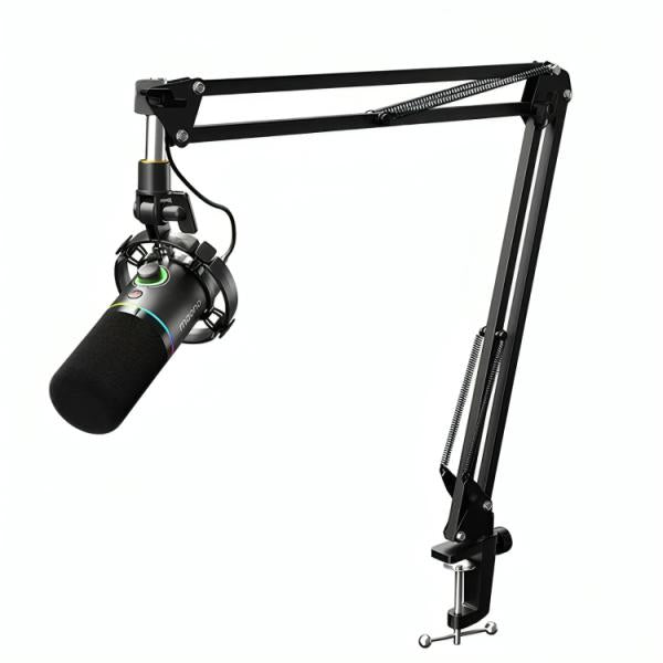 MICROFONO MAONO ALAMBRICO 24-BIT/48KHZ CON TIPO DE CONECTOR USB USB-C Y XLR PD200XS NEGRO