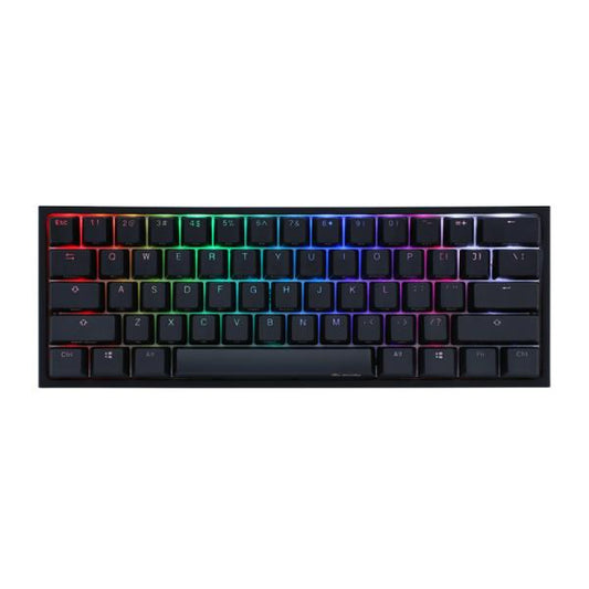 TECLADO GAMING RGB DUCKY ONE 2 PRO MINI MECÁNICO USB-C ESPAÑOL SWITCH AZUL DKON2061ST-CESPDAZT2