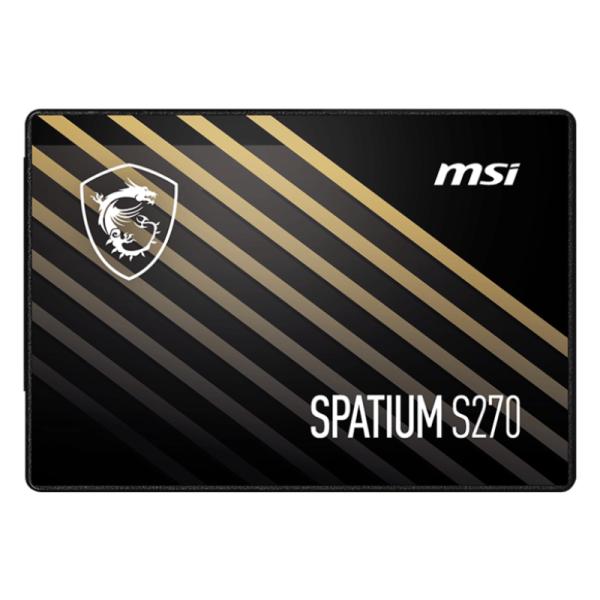 HD INTERNO SOLIDO 480GB MSI SPATIUM S270 SATA 2.5" SATA III 6GBPS 500MB/S / 450MB/S S78-440E350-P83