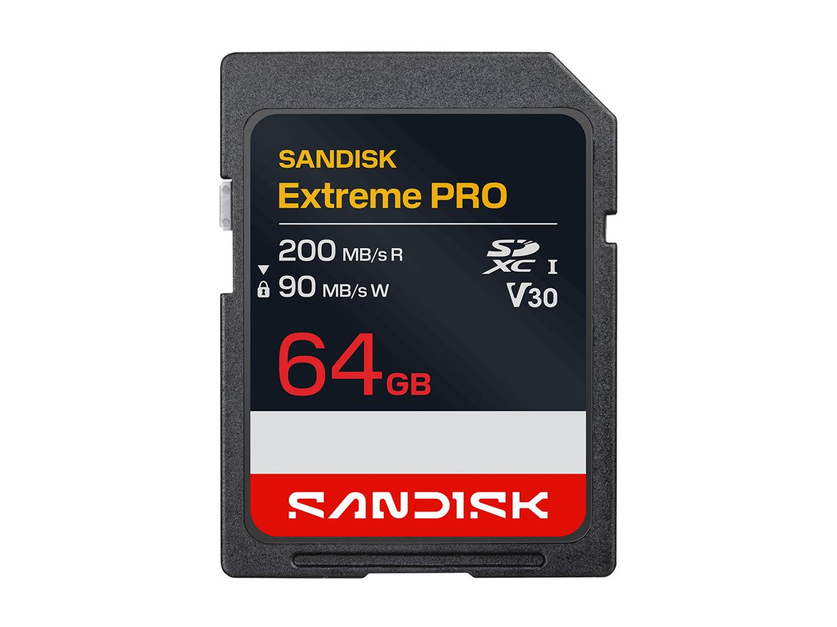 SanDisk - Flash memory card - Extreme Pro SD UHS-I 64GB SD 2