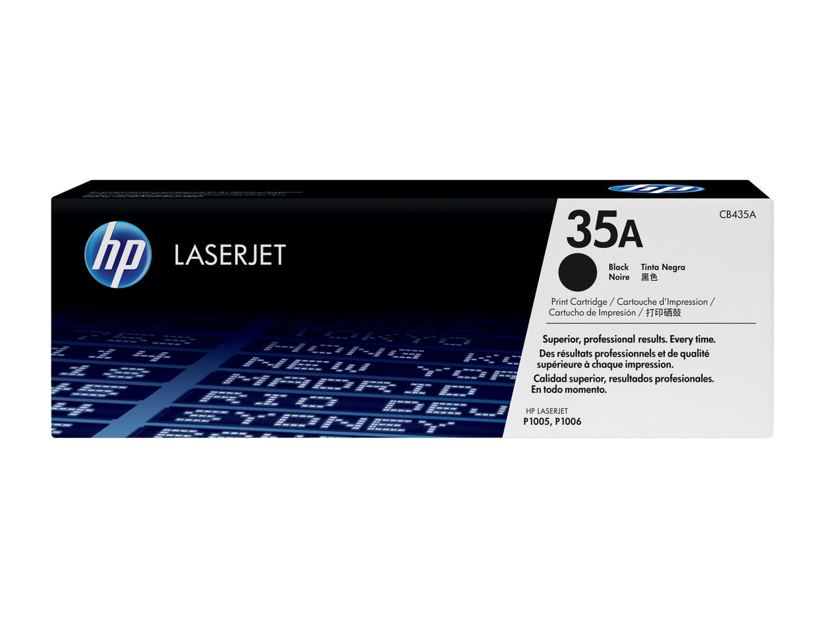 HP 35A - Negro - original - LaserJet - cartucho de tóner (CB435A) - para LaserJet P1005, P1006, P1007, P1008, P1009