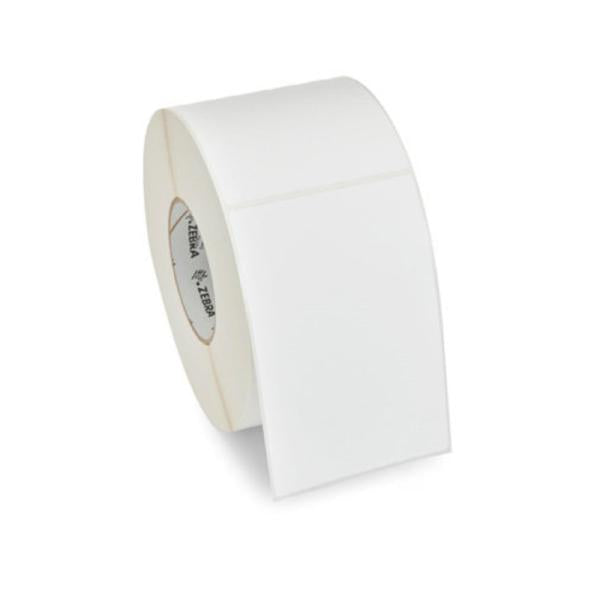 ROLLO DE ETIQUETA ZEBRA Z-ESSENTIALS 540T 4" X 6" NUCLEO 1" 5.1" OD CON PERFORACION 612 ETIQUETAS/ROLLO 10043289