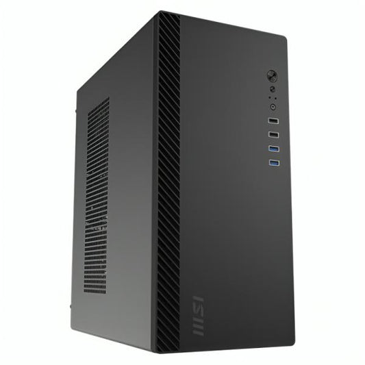 CASE MSI PRO SHIELD M100P TORRE MEDIA  ACERO 1 ABANICO TRASERO 306-7G31M21-HH9