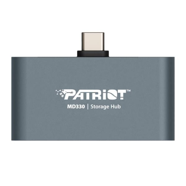 HUB CON ALMACENAMIENTO PATRIOT MOBILE MD330 USB-C 3.2 GEN 1 HDMI 4K 128GB PMD128GH013