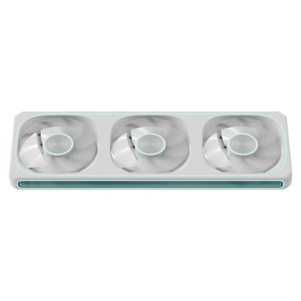 ABANICO ARGB FORMULA V LINE TRIPLE FAN AIR FUSION 3 WH REVERSE 360MM 4 PIN PWM + 3 PIN ARGB 4711401664338