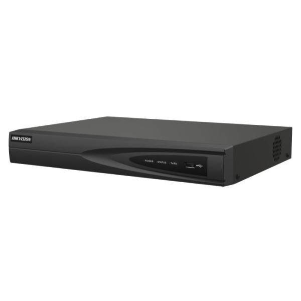 GRABADORA NVR HIKVISION DS-7604NI-Q1/4P 4 CANALES 4K 8TB H.265+ CON POE