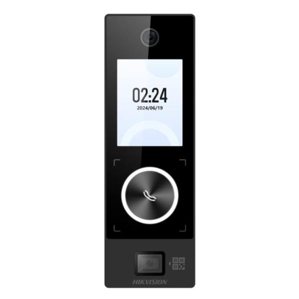 LECTOR BIOMETRICO DE RECONOCIMIENTO FACIAL HIKVISION DS-K1T323MBWX-QRE1(O-STD) (E) WI-FI / ETHERNET / BLUETOOTH CON PANTALLA TOUCH DE 2.4" 302922221