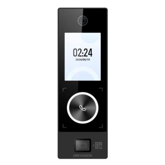 LECTOR BIOMETRICO DE RECONOCIMIENTO FACIAL HIKVISION DS-K1T323MBWX-QRE1(O-STD) (E) WI-FI / ETHERNET / BLUETOOTH CON PANTALLA TOUCH DE 2.4" 302922221