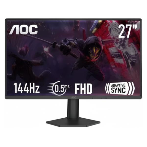 MONITOR GAMING AOC 27G50F 27" PLANA FULL HD 1920 X 1080 144 HZ LCD  HDMI / DISPLAYPORT / G-SYNC COMPATIBLE / FREESYNC