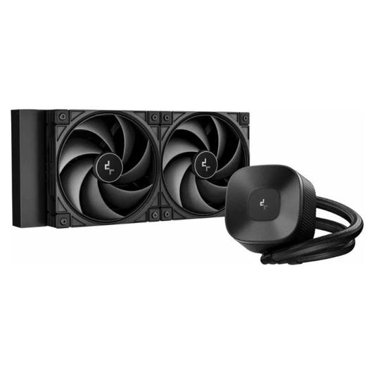 ENFRIAMIENTO LIQUIDO DEEPCOOL LE240 V2 ZERO DARK AIO 240MM R-LE240ZERO-BKLNMD-G-1 NEGRO