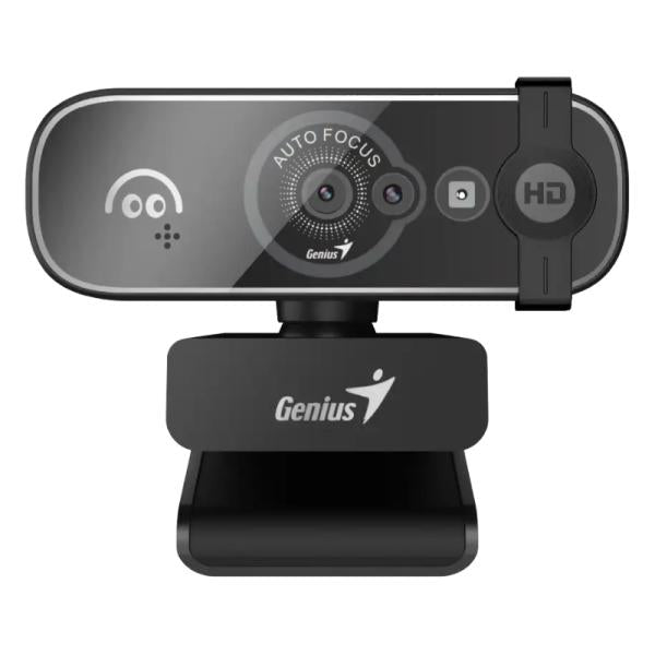 CÁMARA WEB GENIUS FACECAM OPEN 1080P FULL HD USB-A/USB-C RECONOCIMIENTO FACIAL Y CUBIERTA DE PRIVACIDAD 32200011400 NEGRO