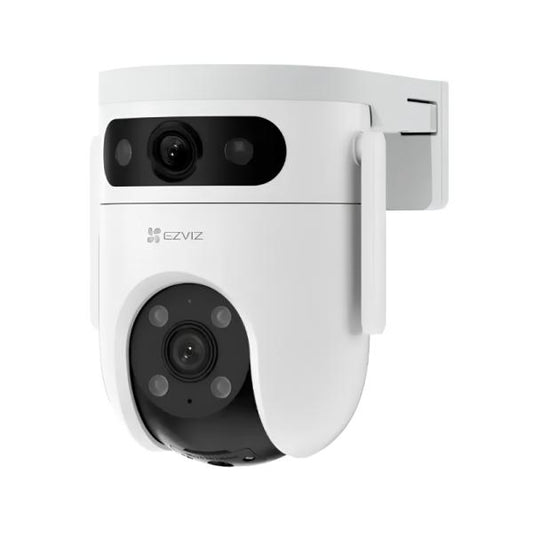 CÁMARA DUAL PT WIFI EZVIZ H9C DUAL 2K R105 2K WIFI 6 2.8MM Y 6MM 30M IR/40M COLOR AUDIO BIDIRECCIONAL 303103786 BLANCO